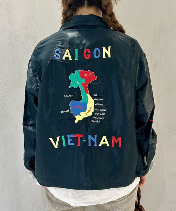 ナツハさんの「BEAMS WOMEN｜【別注】テーラー東洋 / アセテート ベトナム ジャケット」を使ったコーディネート