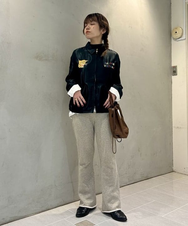 ナツハさんの「BEAMS WOMEN｜【別注】テーラー東洋 / アセテート ベトナム ジャケット」を使ったコーディネート