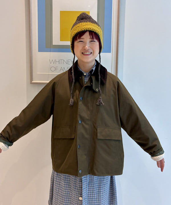 木村 梨香さんの「BEAMS WOMEN｜【別注】Barbour / Thornbury Jacket」を使ったコーディネート