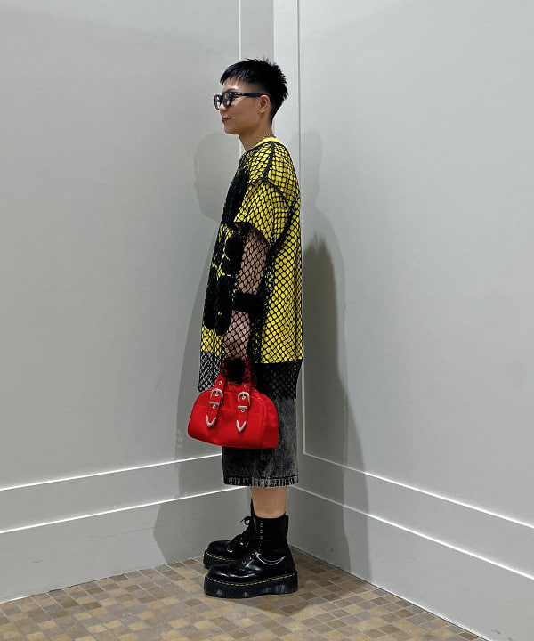 土田 達也さんの「BEAMS WOMEN｜ナイロン ボストン バッグ」を使ったコーディネート