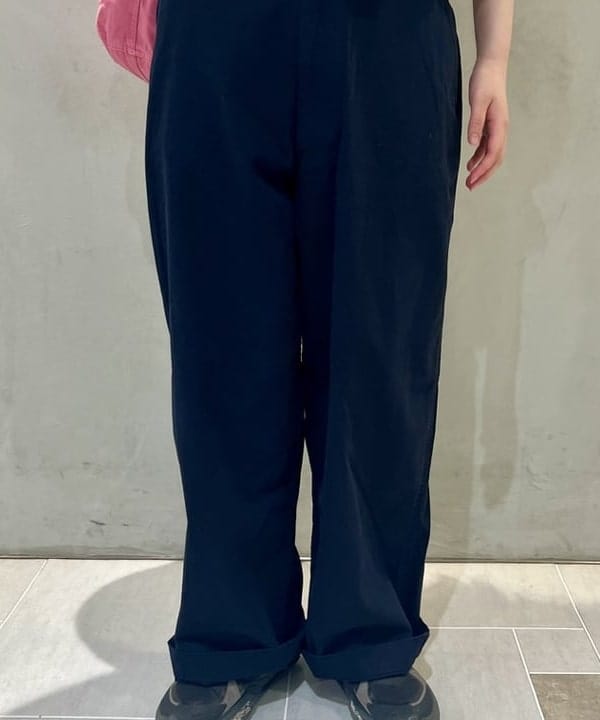 髙田 ユウさんの「BEAMS WOMEN｜ワイド チノ パンツ」を使ったコーディネート