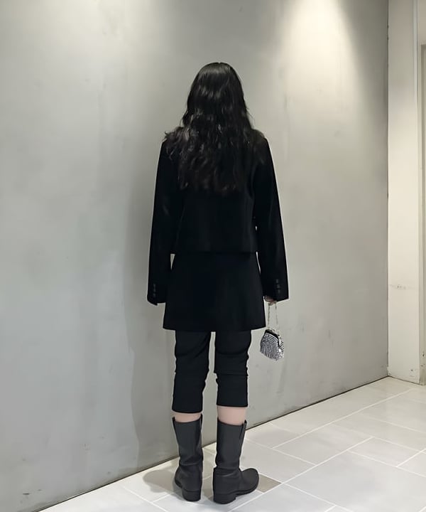 須賀さんの「BEAMS WOMEN｜モール ステンカラー ジャケット」を使ったコーディネート