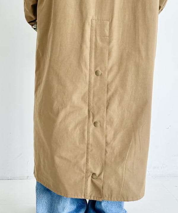 大川 美咲さんの「BEAMS WOMEN｜【別注】BARBOUR / BURGHLEY ロングコート」を使ったコーディネート