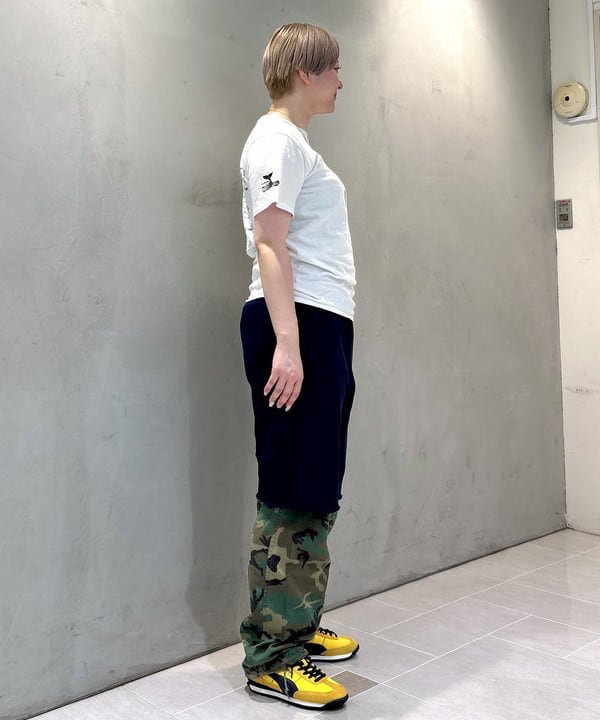 スミレさんの「BEAMS WOMEN｜【別注】GOOD ROCK SPEED / カレッジ ショーツ」を使ったコーディネート