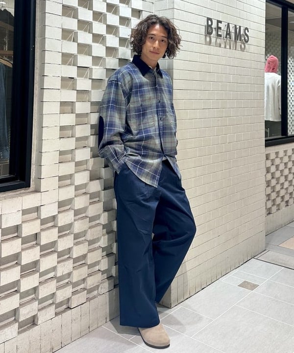 Kellyさんの「BEAMS WOMEN｜チェック ワークシャツ」を使ったコーディネート