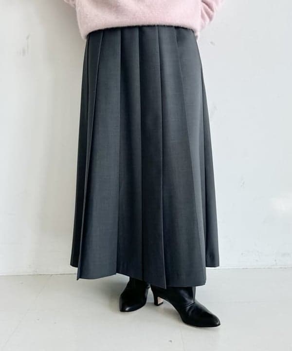 大川 美咲さんの「BEAMS WOMEN｜ヤク フォックス ロングスリーブ プルオーバーニット」を使ったコーディネート