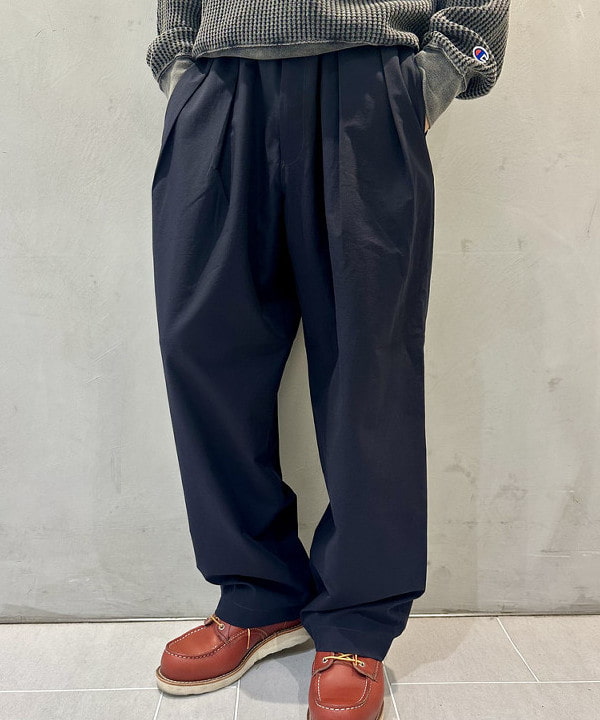 Kellyさんの「BEAMS WOMEN｜【別注】Champion / Big Waffle Long Sleeve Shirt」を使ったコーディネート