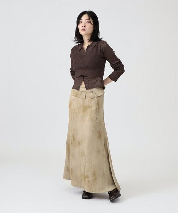 pinさんの「BEAMS WOMEN｜スタック ヒール ビット ローファー」を使ったコーディネート