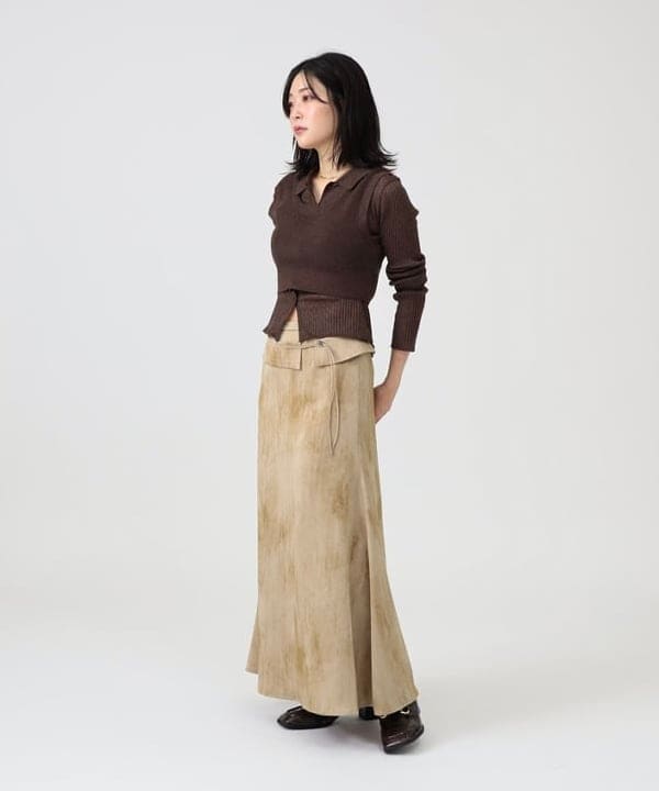 pinさんの「BEAMS WOMEN｜スタック ヒール ビット ローファー」を使ったコーディネート