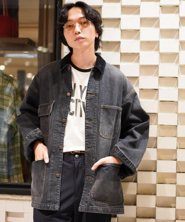 SUDOさんの「BEAMS WOMEN｜デニム ルーズ カバーオール」を使ったコーディネート