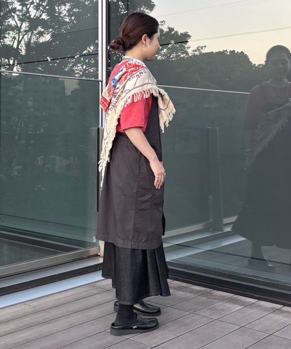 吉野 多恵さんの「BEAMS WOMEN｜【別注】Healthknit / ソフト スラブ Tシャツ」を使ったコーディネート