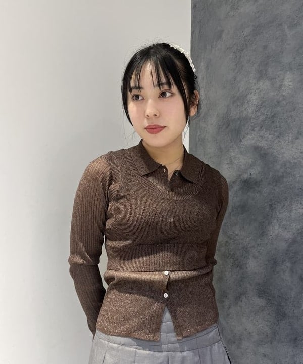 星野 真依さんの「BEAMS WOMEN｜RBS / RIBポロ ベストセット」を使ったコーディネート