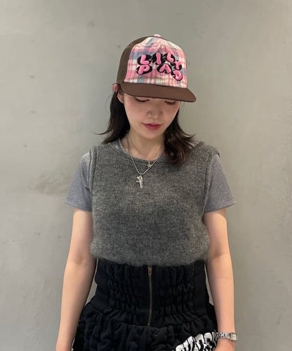 rinnaさんの「BEAMS WOMEN｜モヘヤ ニット ベスト」を使ったコーディネート