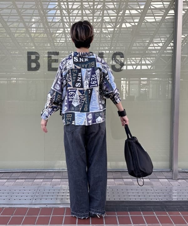 矢野(青木)優香さんの「BEAMS WOMEN｜」を使ったコーディネート