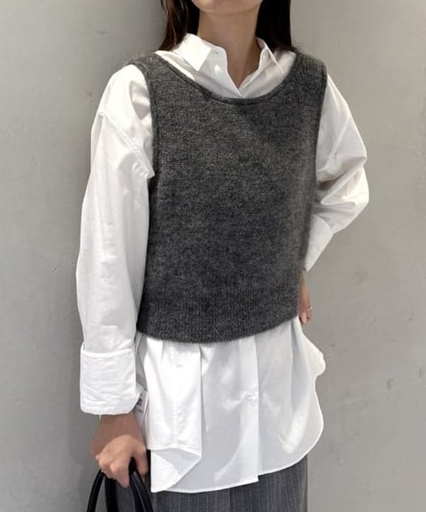 ヒライさんの「BEAMS WOMEN｜2WAY オーバーシャツ」を使ったコーディネート