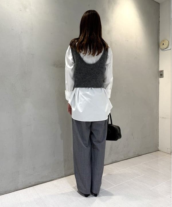 ヒライさんの「BEAMS WOMEN｜2WAY オーバーシャツ」を使ったコーディネート