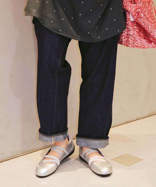 Joさんの「BEAMS WOMEN｜【別注】GOOD ROCK SPEED / LIFE PC 箔プリント Tシャツ」を使ったコーディネート