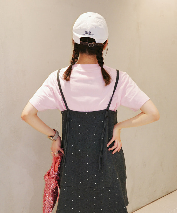 Joさんの「BEAMS WOMEN｜【別注】GOOD ROCK SPEED / LIFE PC 箔プリント Tシャツ」を使ったコーディネート