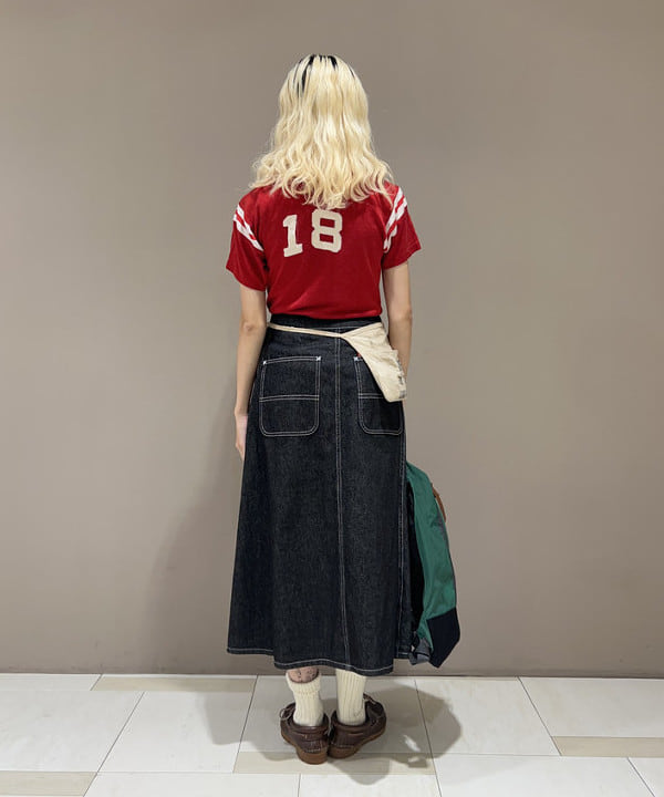 MATSUMOTO AMIさんの「BEAMS WOMEN｜ラップ プリーツ スカート」を使ったコーディネート