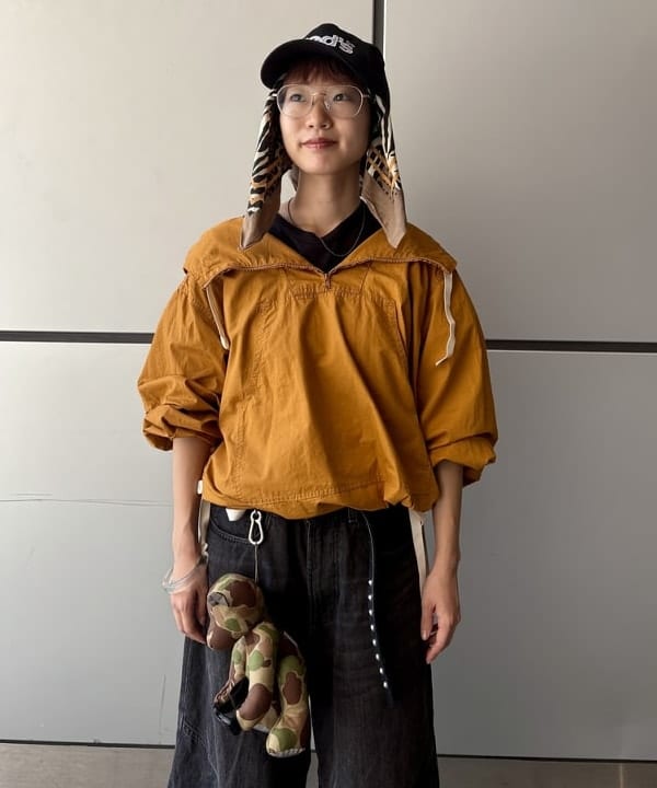 みりさんの「サイドボタン アノラック」を使ったコーディネート