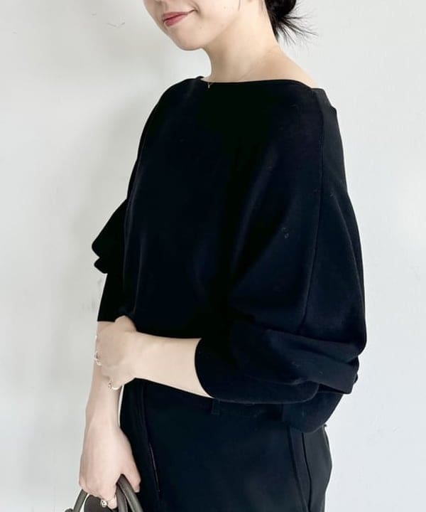 大川 美咲さんの「BEAMS WOMEN｜ボートネック レディ ニット .M」を使ったコーディネート