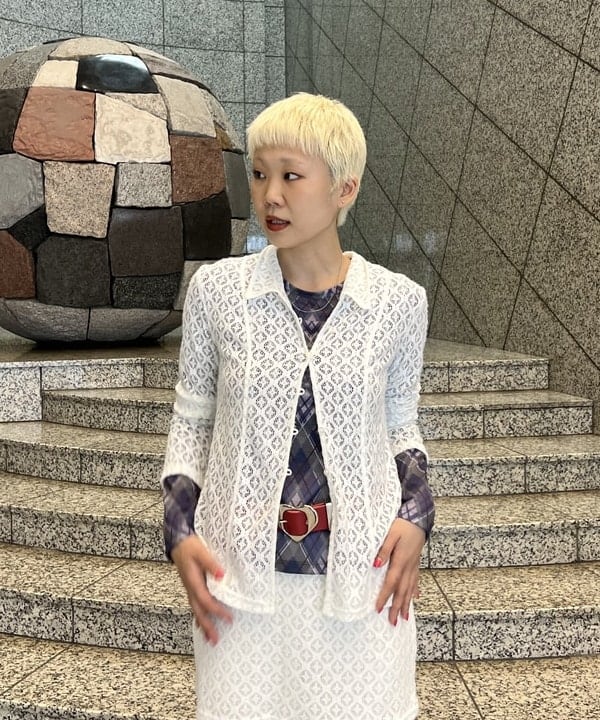 あさひさんの「BEAMS WOMEN｜レース スカート セット フレア パンツ」を使ったコーディネート