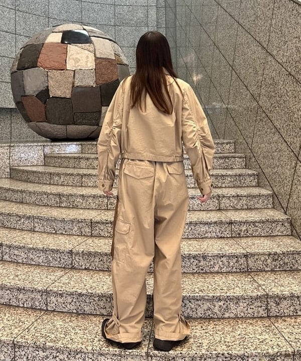 はやしあかねさんの「BEAMS WOMEN｜maturely / コットン シルク ジッパー ブルゾン」を使ったコーディネート