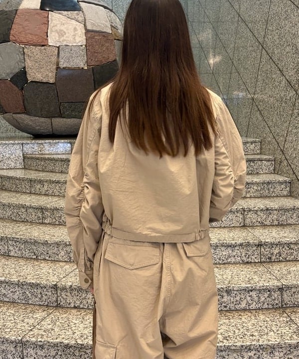 はやしあかねさんの「BEAMS WOMEN｜maturely / コットン シルク ジッパー ブルゾン」を使ったコーディネート