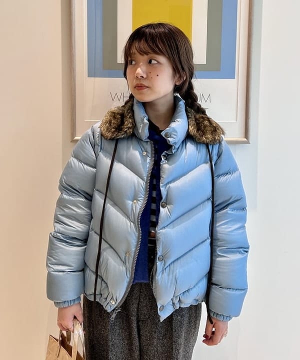 ナツハさんの「BEAMS WOMEN｜ツイード ワイド スラックス」を使ったコーディネート