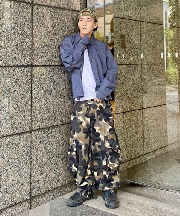 はるひむさんの「BEAMS WOMEN｜ショート スリットシャツ」を使ったコーディネート