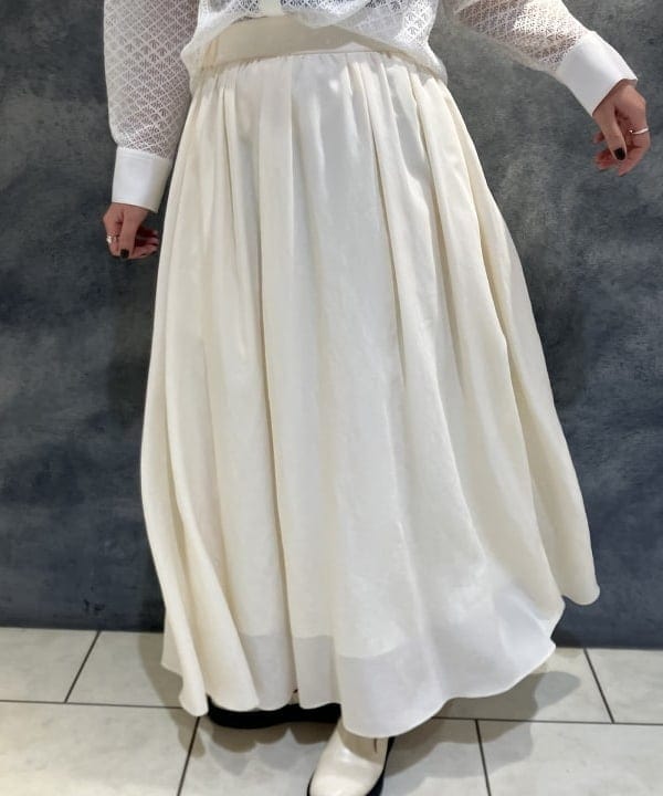 OSUMIさんの「BEAMS WOMEN｜比翼 レース シャツ」を使ったコーディネート