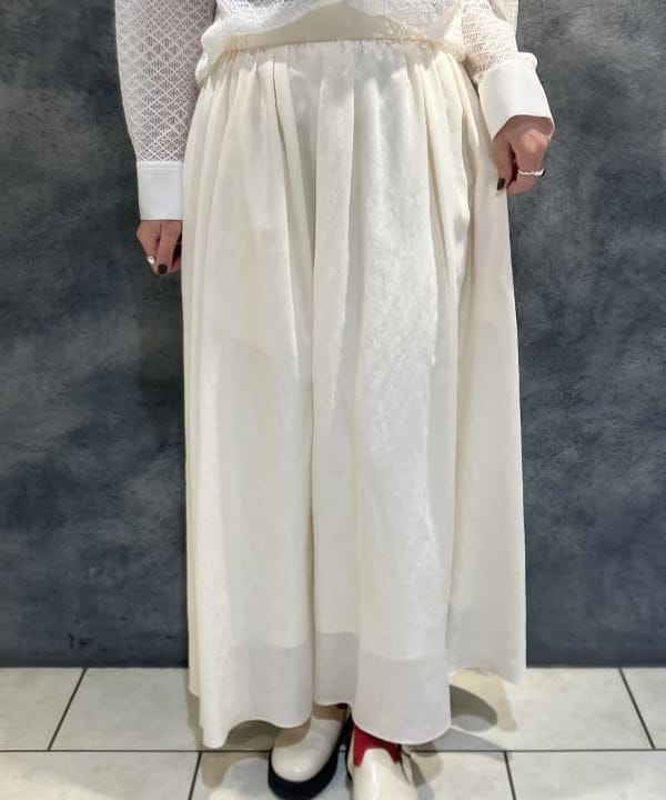 OSUMIさんの「BEAMS WOMEN｜比翼 レース シャツ」を使ったコーディネート