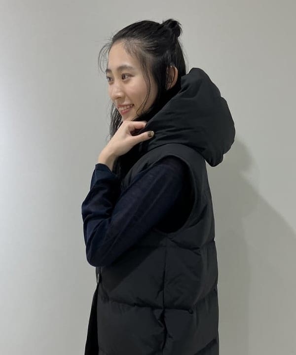 nodokaさんの「BEAMS WOMEN｜AK+1 / ダウン ベスト」を使ったコーディネート