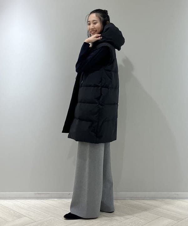 nodokaさんの「BEAMS WOMEN｜AK+1 / ダウン ベスト」を使ったコーディネート