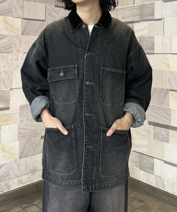 久保田 耀さんの「ワイドストレート デニムパンツ」を使ったコーディネート