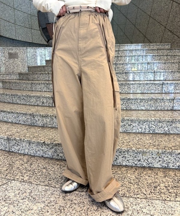 あすかさんの「BEAMS WOMEN｜【別注】Healthknit × maturely / フーデッド ヘンリー ロングスリーブ」を使ったコーディネート