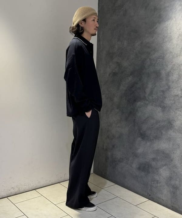 植木 竜也さんの「BEAMS WOMEN｜【別注】FRED PERRY / SINGLE TIP RELAX PIQUE TEXTURE SHIRT」を使ったコーディネート