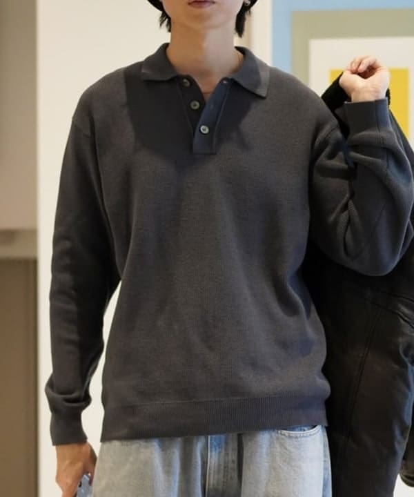 SUDOさんの「BEAMS WOMEN｜12ゲージ アゼ ニットポロ」を使ったコーディネート