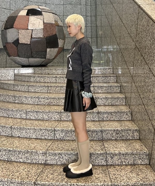 あさひさんの「BEAMS WOMEN｜UGG(R) for Ray BEAMS / ZORA LEATHER BALLET FLAT」を使ったコーディネート