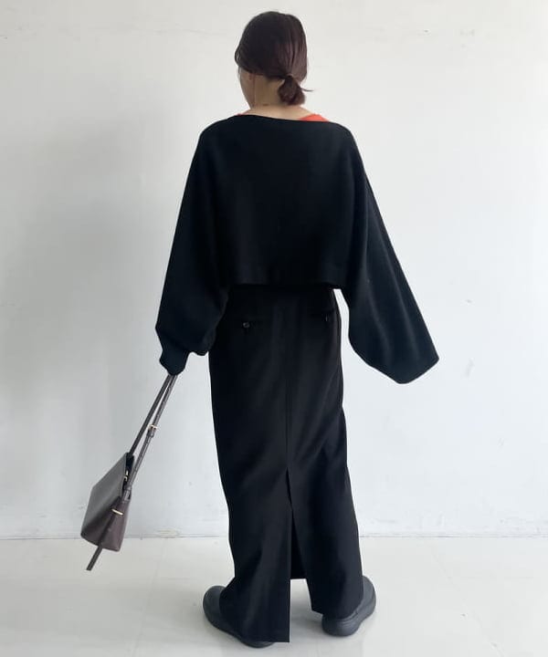 SAKAIさんの「BEAMS WOMEN｜	クロップド 2WAY ニット」を使ったコーディネート