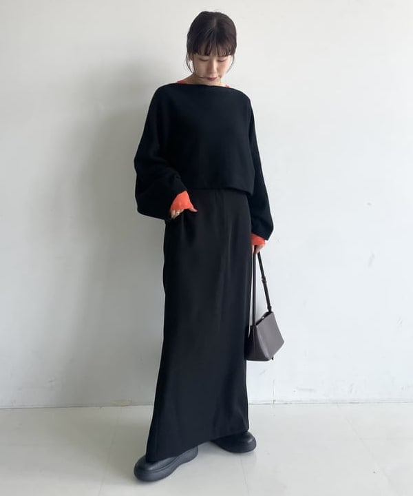 SAKAIさんの「BEAMS WOMEN｜	クロップド 2WAY ニット」を使ったコーディネート