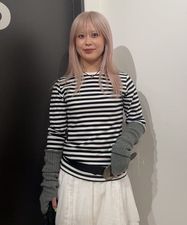 ando naoさんの「BEAMS WOMEN｜スパンコール バッグ」を使ったコーディネート