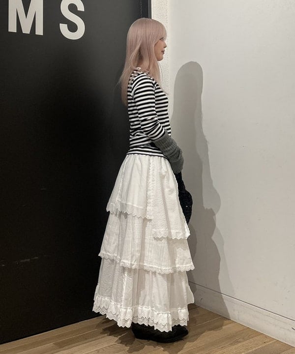 ando naoさんの「BEAMS WOMEN｜スパンコール バッグ」を使ったコーディネート