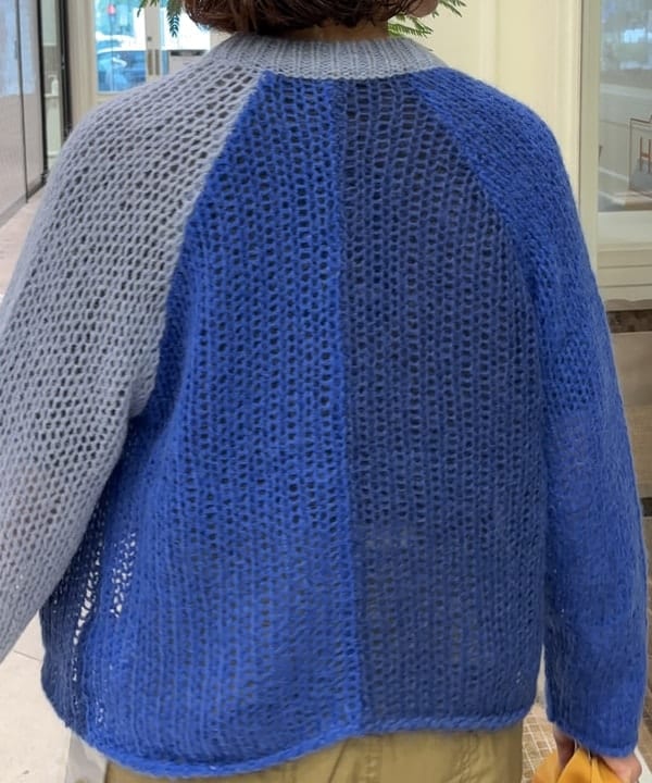 み　う　ちさんの「BEAMS WOMEN｜モヘア クレイジー カーディガン」を使ったコーディネート