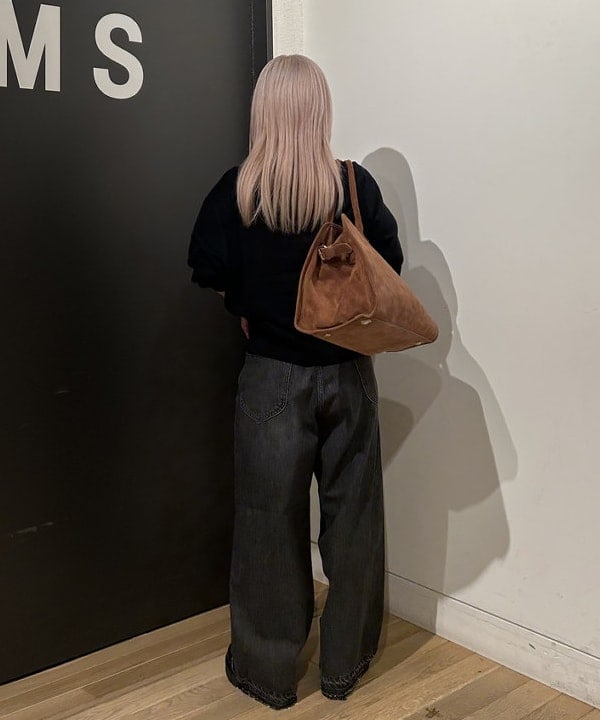 ando naoさんの「BEAMS WOMEN｜【別注】LACOSTE / ニット ポロシャツ」を使ったコーディネート