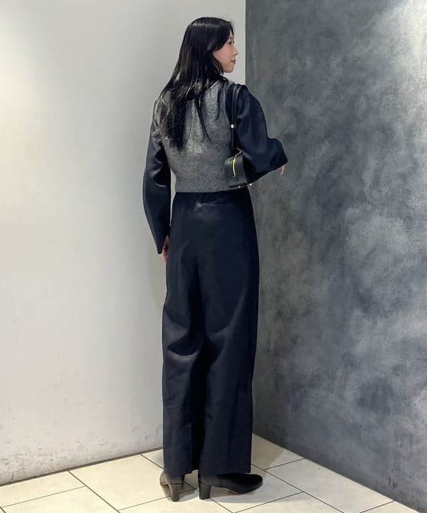 nodokaさんの「BEAMS WOMEN｜スキッパー ギャバ ジャンプスーツ」を使ったコーディネート