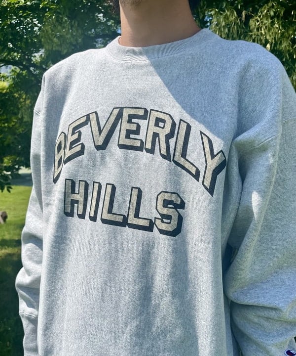 高遠 恒巳さんの「BEAMS WOMEN｜【別注】Champion / シティ クルー スウェット」を使ったコーディネート