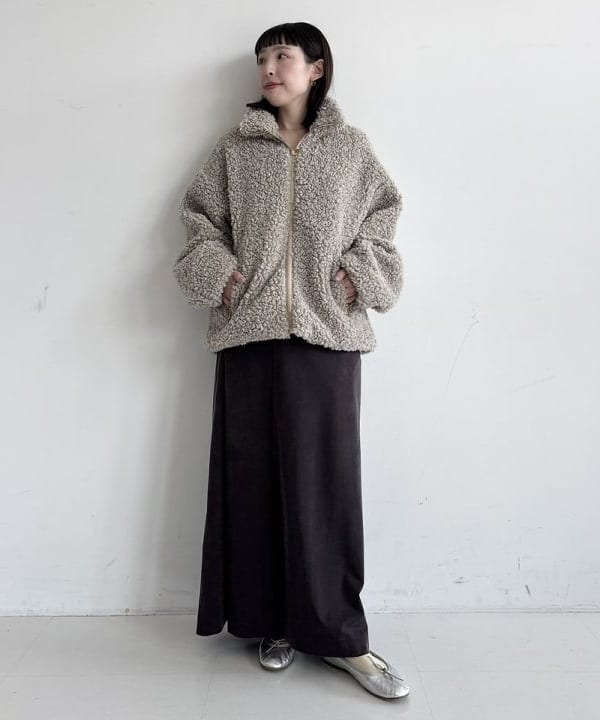 ★値下げ★Demi- Luxe BEAMS ピーコート　オフホワイト レディースのピーコート通販｜BEAMS