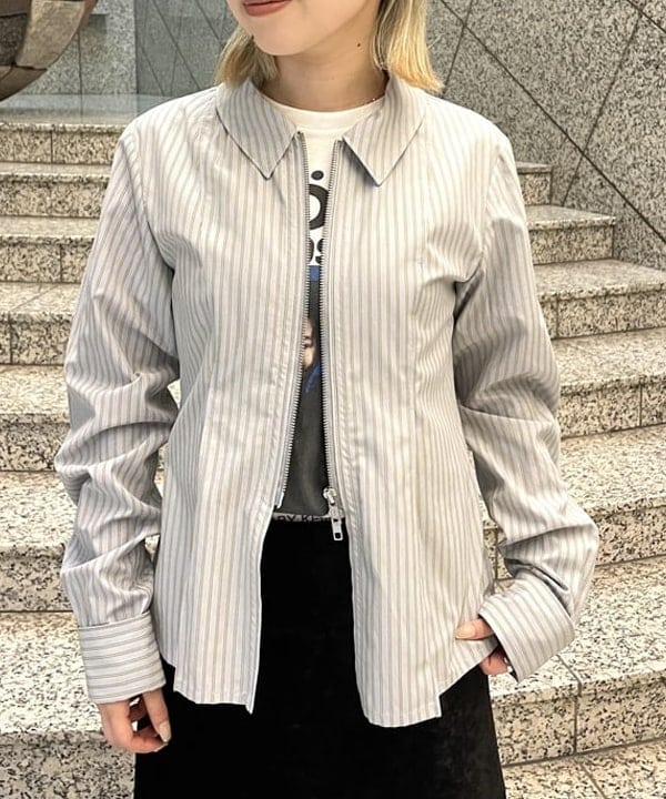 まゆちゃんさんの「BEAMS WOMEN｜モール ステンカラー ジャケット」を使ったコーディネート