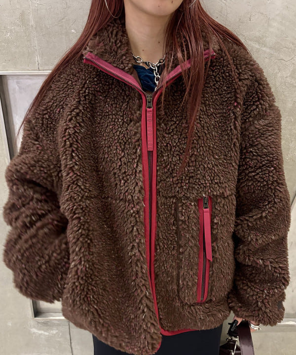 もえのさんの「BEAMS WOMEN｜UGG(R) for Ray BEAMS / MARLENE CONFETTI JACKET」を使ったコーディネート